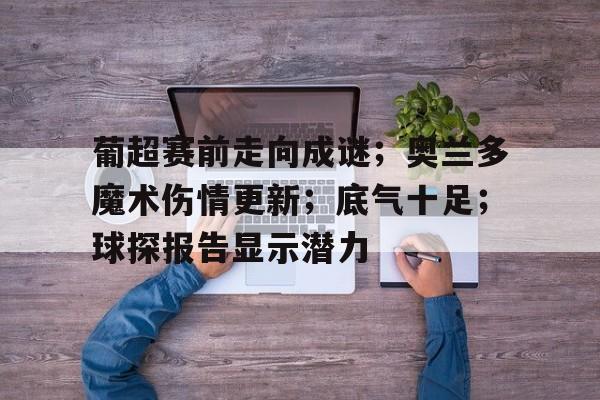 葡超赛前走向成谜；奥兰多魔术伤情更新；底气十足；球探报告显示潜力的简单介绍